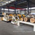 Pelador de troncos de madera de alta calidad para la eliminación de la corteza de los árboles de la línea de producción de chapas
